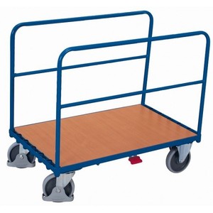 Chariot industriel Variofit 500 kg avec pneus en caoutchouc thermoplastique à quatre roues, capacité de charge élevée et personnalisable OEM - Product Image 1