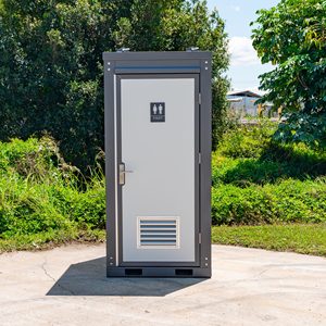 Baño Portátil Prefabricado, Inodoro Móvil con Tanque de Residuos, Impermeable, para Eventos al Aire Libre y Camping - Product Image 5