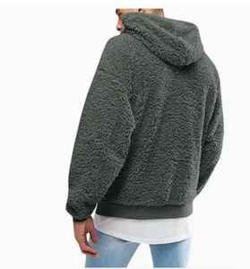 Sudaderas y sudaderas cálidas acogedoras de invierno para hombres Material 100% algodón - Product Image 5