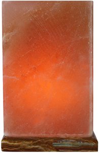 Mini lampes USB de forme rectangulaire en sel de l'Himalaya, lampes à sel rose de l'Himalaya, forme de cube de lampe à sel USB de l'Himalaya avec multicolore - Product Image 5