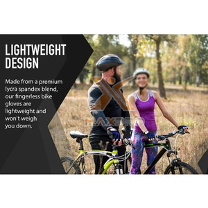 Gants de cyclisme unisexes légers et antidérapants à demi-doigts, personnalisables (couleurs et tailles) – Faible MOQ - Product Image 5