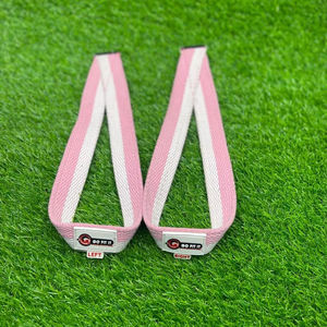 Sangles de musculation en forme de 8, sangle de levage élastique en néoprène, bande de préhension sportive antidérapante, réglable, légère, personnalisable pour - Product Image 1