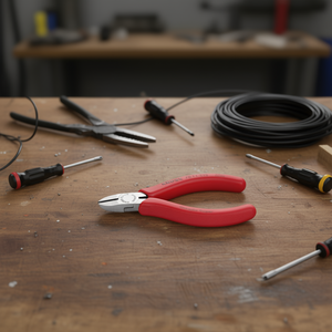 Alicates de Corte Diagonal Knipex con Cabeza Pulida y Mangos Recubiertos de Plástico - Product Image 3