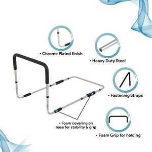 Tốt nhất trong lớp y tế có thể điều chỉnh giường đường sắt-cạnh Giường Mùa thu phòng ngừa lấy thanh di động viện trợ cho người cao niên cao tuổi, người tàn tật - Product Image 2