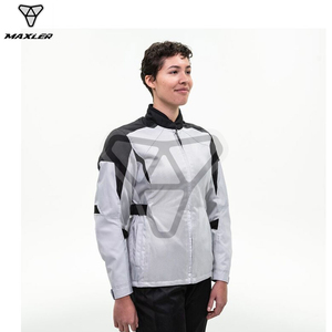 Veste de moto personnalisée avec logo imprimé, coupe-vent, imperméable, fermeture éclair intégrale, protection intégrale du corps - Product Image 4