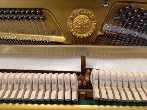 Classic Yamahas U1D Upright Piano Japan Import Superior Craftsmanship High Quality white Finish Smooth Performance - Product Image 6