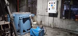 Fourneau à creuset en aluminium à haut rendement pour la fusion des métaux, système de combustion automatique, système d'inclinaison hydraulique, moteur à roulement haute performance - Product Image 6