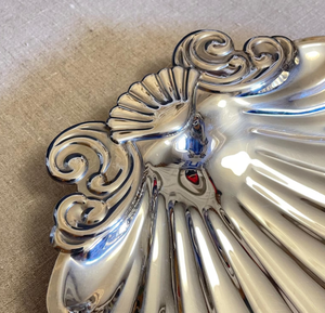 จานทานอาหารเย็นรูปเปลือกหอยขนาดใหญ่แบบย้อนยุคจานขนมขบเคี้ยวขนาดใหญ่และชามอาหารว่าง - Product Image 6