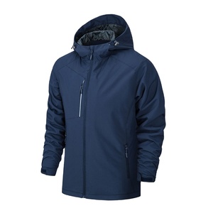Meilleure veste softshell design personnalisé vêtements de travail d'hiver pour hommes coupe-vent imperméable doublé polaire veste softshell zippée pour les hommes2026 - Product Image 5