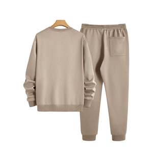 Fabricant personnalisé Vente en gros Survêtement de jogging à col long en polaire pour hommes Joggers à capuche pour hommes Ensemble pantalon Survêtement Sweat-shirt - Product Image 2