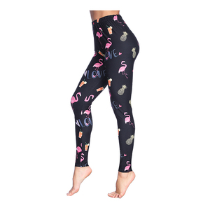 Venta al por mayor elaborado con materiales de alta calidad diseño de talla grande asegura una cintura elástica Yoga pantalón Yoga Leggings señoras medias - Product Image 6