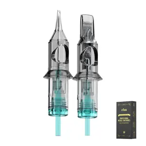 Solong kỳ thị tùy chỉnh chất lượng cao cấp an toàn màng rỗng vòng lót bugpin Shading Magnum Tattoo Needle Cartridge