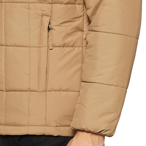 Sweat à capuche lesté matelassé personnalisé OEM en tissu lavable pour hommes - Product Image 5