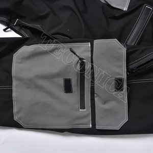 Hombres OEM/ODM impermeable a prueba de viento transpirable pantalones de nieve Unisex para esquiar ropa de invierno al aire libre con 100% poliéster/Forro de algodón - Product Image 5