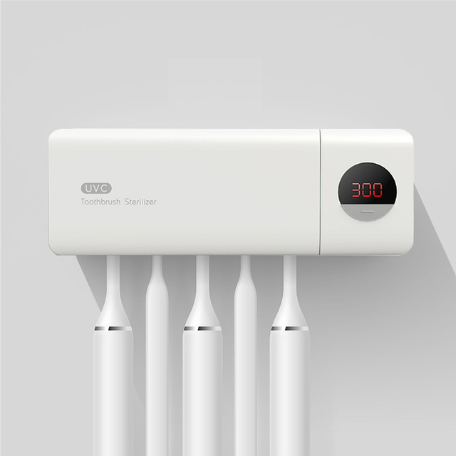 LULA Beauty Home Bathroom Electric UV Toothbrush Sterilizer ABS Material 3600mAh Battery Portable Holder Dryer 99.9%