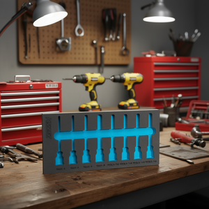 Hazet 2-Component Soft Foam Insert for 163-468/8 <b>Tool</b> <b>Cases</b> - Product Image 3