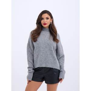 Chaqueta de Punto Casual de Otoño en Gris 43041 CHAQUETA DE PUNTO GRIS - Product Image 5