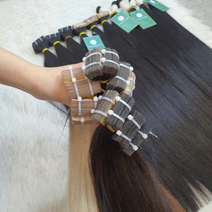 Cinta de 8 a 32 pulgadas en extensiones de cabello humano hueso recto todos los colores productos de belleza vietnamitas crudos para mujeres - Product Image 5