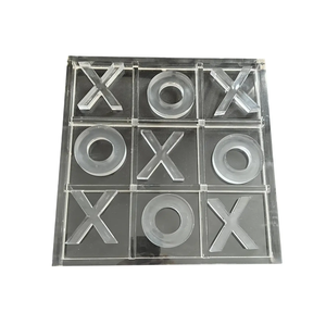 Top tendance luxe acrylique XO éducatif Tic Tac Toe artisanat personnalisé jeu d'échecs en acrylique pour enfants et adultes - Product Image 4