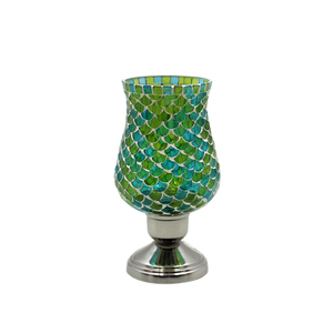 Modern Decorative Aluminum & Glass Hurricanes Holder Nickel Finished Standard Size Home & Wedding Decor Wholesale in Bulk - Product Image 4