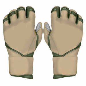 Guantes de Bateo de Béisbol y Sóftbol de Cuero Genuino Personalizados de Primera Calidad, Ambidiestros, Transpirables, con Cierre de Gancho y Bucle - Product Image 6