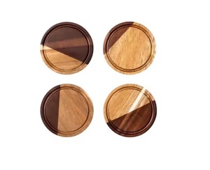 Venta caliente Posavasos de madera de olivo para uso en cocina y restaurantes a precio al por mayor de La India - Product Image 5