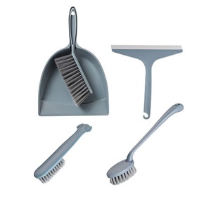 Juego de cepillos para limpiar escoba recogedor, cepillo para fregar platos, mango largo, suelo interior, barrido, lavado, <span class=keywords><strong>limpiaparabrisas</strong></span>, baño, lechada, agarre suave - Product Image 2