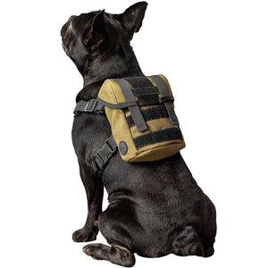 תיק גב כלב עמיד לחפיסת כלב בינוני קטן עם יציאה למחנאות טיול רגלי יומי - Product Image 3