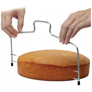 Juego de Cuchillo y Espátula para Pastel de Boda Ecológico AG611, Cuchillo con 2 Cuerdas para Cortar Pasteles Esponjosos - Product Image 6