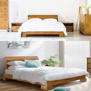 Nouveau design personnalisé cadre de lit en bois décor chambre à coucher pour hôtel ensemble chambre à coucher villa et chambre à coucher à la maison - Product Image 6