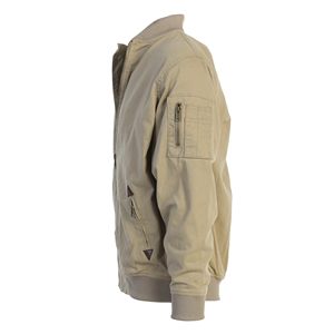 Conception OEM sur mesure 100% coton vestes Slim Fit couleur Olive unie pour hommes avec poches veste surplus de stocks du Bangladesh - Product Image 4