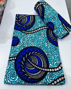 Coton imprimé africain personnalisé pour robes Motifs et couleurs uniques par Hitjem Export Private Limited pour les acheteurs d'Accra - Product Image 3