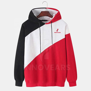 เสื้อฮู้ดเทอร์รี่สไตล์100% หรูหราโอเวอร์ไซซ์ทำจากผ้าฝ้ายย้อมสีล้วนสำหรับฤดูหนาว - Product Image 1