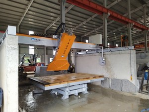 Machine de découpe de scie à pont de qualité supérieure-Lame de 1200 mm automatiquement en marbre et pierre de granit - Product Image 5