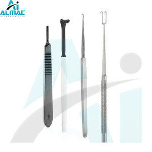 ALMAC 2025 Blefaroplastia avanzada 12 PCS Set Herramientas de párpados no incisionales de acero inoxidable alemán para precisión de cirugía sin cicatrices - Product Image 4