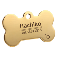Étiquettes personnalisées en métal pour chien, Code QR, étiquette d'identification pour chat, collier d'identification pour animal de compagnie, offre spéciale