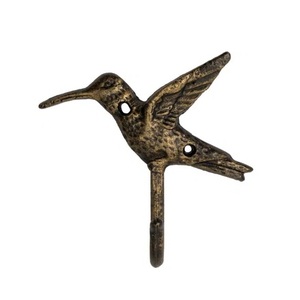 Gran oferta, bolsa de toalla antigua, colgador de llavero, tornillo, gancho de metal autoadhesivo, colgador de ropa con forma de pájaro montado en la pared - Product Image 1