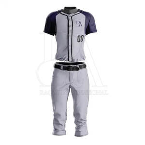 Nuevo Stock Top Producto Uniforme de béisbol Conjuntos transpirables Mejor precio para la venta en línea - Product Image 1