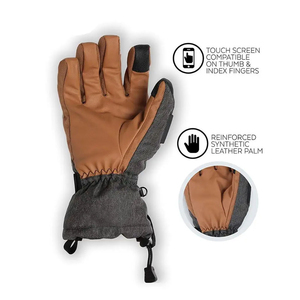 Guantes de Esquí y Snowboard Impermeables al por Mayor - Guantes de Invierno Extra Cálidos para Hombre y Mujer con Logotipo Personalizado - Product Image 4