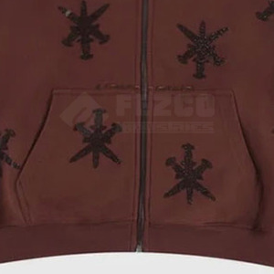 Diseño único Venta al por mayor Invierno Hombres Rhinestone Chándal Hombres Use Tallas grandes Hombres Rhinestone Chándales - Product Image 6