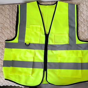 Ropa de trabajo de poliéster personalizable, transpirable e impermeable, producto de alta visibilidad, alta visibilidad, seguridad en el trabajo, ropa reflectante - Product Image 1