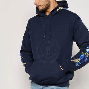 Servicio OEM personalizado bordado sólido invierno cálido 100% algodón polar sudaderas con capucha de alta calidad al por mayor - Product Image 4