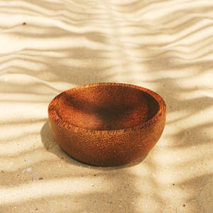 Ensemble de bols de service pour aliments bols en bois de noix de coco naturelle ensembles de vaisselle écologiques de qualité supérieure du Vietnam - Product Image 2