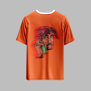 Streetwear T-shirt en coton coupe ample Tissu doux Impression personnalisée Fournisseur OEM de haute qualité au Vietnam - Product Image 3