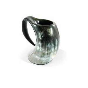 Mug à boire en corne fait main de style américain, dernier cri, artisanal, pour hydromel, bière, vin, prix de gros. - Product Image 5