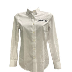 Camisa Clásica de Popelina para Mujer Yamaha, Talla XL, Estilo Casual Occidental Simple, con Botones, Larga, para Otoño, Primavera, Verano - Product Image 1