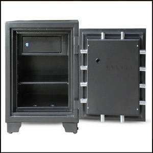 ตู้นิรภัยระดับพรีเมี่ยมสำหรับบ้านของซัพพลายเออร์ตู้นิรภัย US680สีดำ DK - Product Image 4