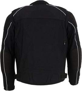 Chaqueta de Motociclismo Deportiva, Talla Grande, Transpirable, Ignífuga, 100% Poliéster con Protección - Product Image 6