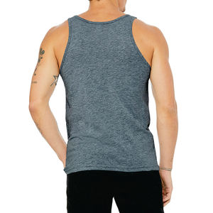 Ropa deportiva Camiseta sin mangas de secado rápido para hombre a la venta Mejor fabricante Logotipo personalizado Gimnasio Fitness Camiseta sin mangas para hombre con tamaño personalizado - Product Image 3