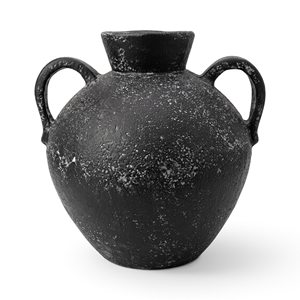 Pot en terre cuite moyen pour plantes d'intérieur, design rustique et écologique - Product Image 1